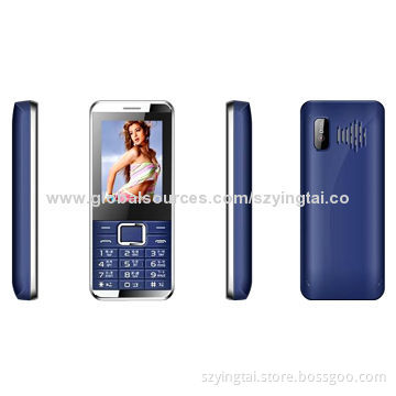 Big battery GSM low-end feature phone with 32MByte+32MByte memory